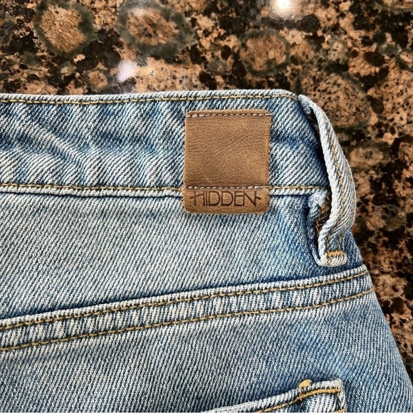 Hidden Denim Tracey Frayed Hem Size 24 - Picture 6 of 11